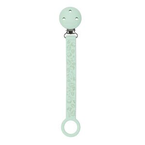 Nattou Klip na dudlík silikon s potiskem mint green obraz