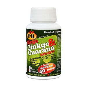 JML Mega Gingko Guarana+ 60+30 tablet obraz
