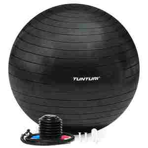 Tunturi Gymnastický míč zesílený 55 cm varianta černý obraz