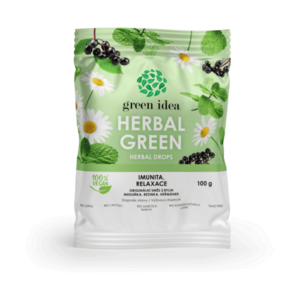 Green idea Herbal green herbals drops 100 g obraz