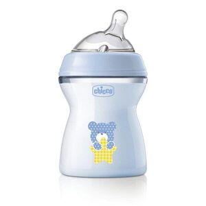Chicco Láhev kojenecká Natural Feeling 250 ml chlapec 2m+ obraz