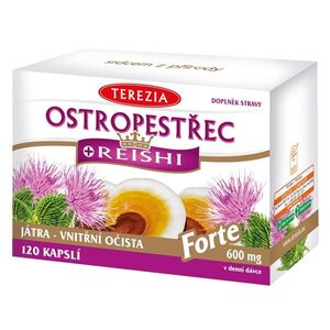 Terezia Ostropestřec + Reishi Forte 120 kapslí obraz