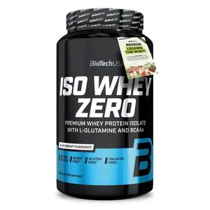 BioTech USA Iso Whey Zero black biscuit 908 g obraz