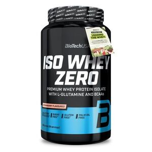 BioTech USA Iso Whey Zero jahoda 908 g obraz