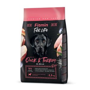 Fitmin For Life Duck & Turkey krmivo pro psy 2, 5 kg obraz