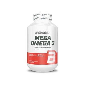 BioTech USA Mega Omega 3 180 kapslí obraz