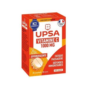 UPSA Vitality Vitamin C 1000 mg 20 šumivých tablet obraz