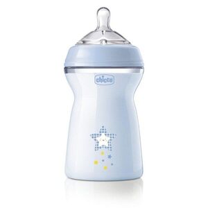 Chicco Láhev kojenecká Natural Feeling 330 ml chlapec 6m+ obraz