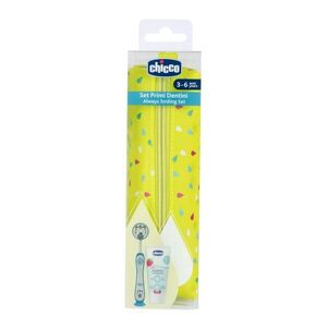 Chicco Set zubní kartáček a pasta v pouzdře - Tiger, 3r+ obraz