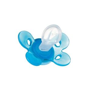 Chicco Dudlík Physio Comfort silikonový 2-6m dívka - zajíček/tečky 2 ks obraz