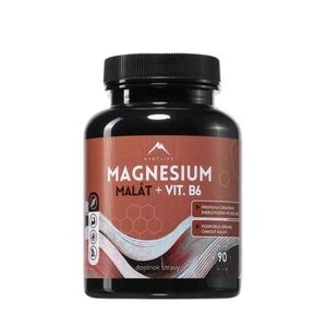 Hrotlife Magnézium malát + vitamín B6 90 kapslí obraz