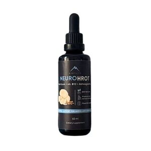 Hrotlife Hericium + vitamín B12 + Ashwagandha tinktura 60 ml obraz