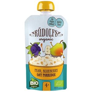 Rudolfs Hruška, borůvka, celozrnná ovesná kaše BIO kapsička 110 g obraz