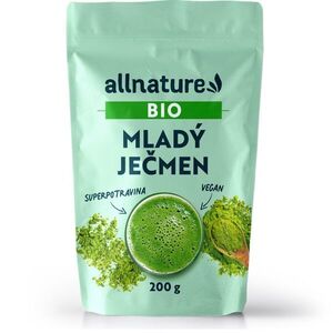 Allnature Mladý ječmen BIO 200 g obraz