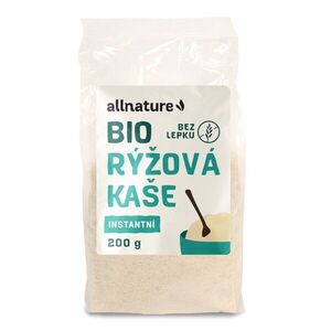 Allnature BIO Rýžová kaše instantní 200 g obraz