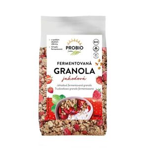 PROBIO Müsli křupavé Granola fermentovaná jahodová BIO 300 g obraz