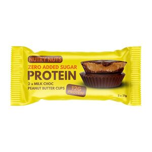 Topnatur Nutry Nuts Proteinové košíčky mléčná čokoláda s arašídovým máslem 2x21 g obraz
