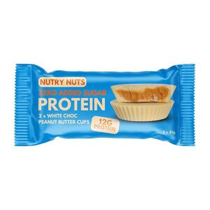 Topnatur Nutry Nuts Proteinové košíčky bílá čokoláda s arašídovým máslem 2x21 g obraz
