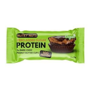Topnatur Nutry Nuts Proteinové košíčky hořká čokoláda s arašídovým máslem 2x21 g obraz