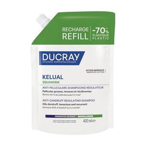 Ducray Kelual Squanorm Šampon na mastné lupy náplň 400 ml obraz