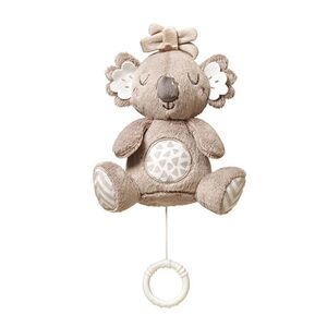 Babyono Závěsná plyšová hračka s melodií Koala Coco, šedá obraz