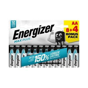 Energizer Max Plus AA tužková baterie 8+4 ks obraz