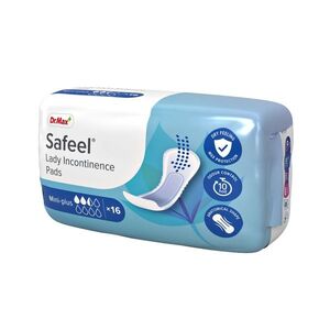 Dr. Max Safeel Lady Incontinence Pads Mini plus inkontinenční vložky 16 ks obraz