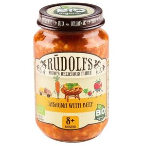 Rudolfs Lasagne s hovězím masem BIO 190 g obraz