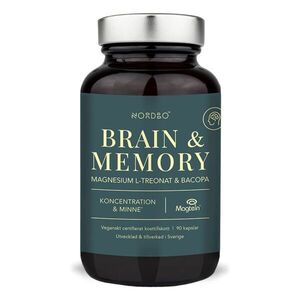 Nordbo Brain & Memory 90 kapslí obraz