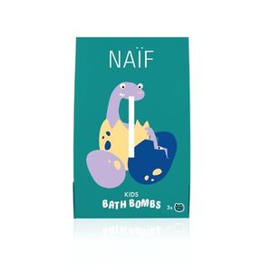 NAIF Bomba do koupele limetka & černý rybíz 3x40 g obraz
