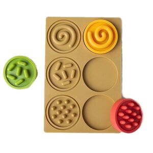 Hencz Toys Puzzle senzorická kolečka, pastelová obraz