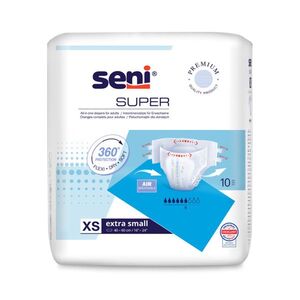 Seni Super vel. XS absorpční plenkové kalhotky s lepítky 10 ks obraz
