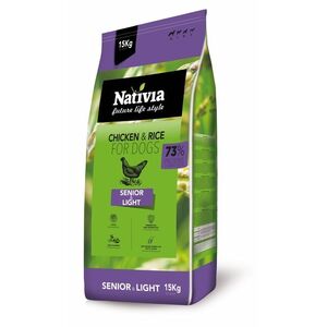 Nativia Senior&light 15 kg obraz