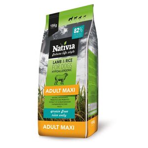 Nativia Lamb&Rice Adult maxi 15 kg obraz