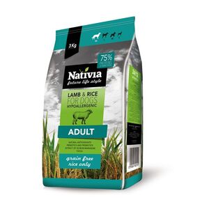 Nativia Lamb&Rice Adult 3 kg obraz