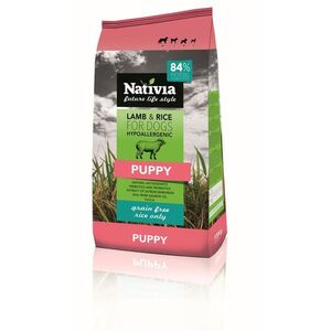Nativia Lamb&Rice Puppy 3kg obraz