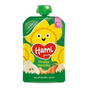Hami Hruška, meruňka 6m+ kapsička 100 g obraz