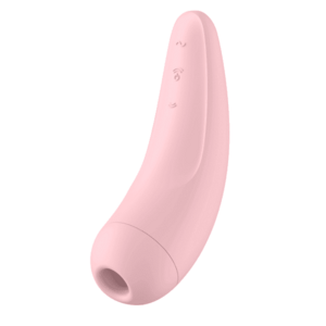 Satisfyer Curvy 2+ podtlakový vibrátor růžový Satisfyer Curvy 2+ růžová obraz
