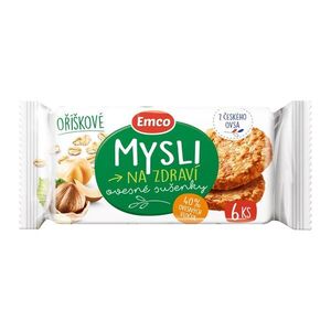 Emco Ovesné sušenky oříškové 60 g obraz