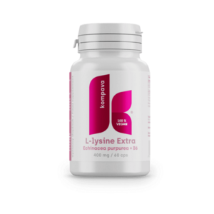 KOMPAVA L-lysin Extra 400 mg/60 kapslí obraz