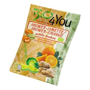 PROBIO Bonbony zázvor–limeta & zázvor–pomeranč BIO 75 g obraz