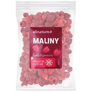 Allnature Maliny sušené mrazem 100 g obraz