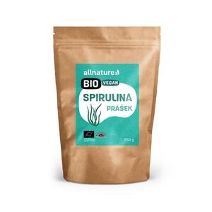 Allnature Spirulina BIO prášek 250 g obraz