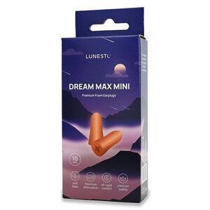 Lunesto Dream Max Mini špunty do uší 10 párů obraz