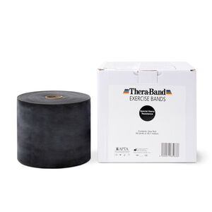 Thera-Band Posilovací guma 45, 5 m, černá, speciálně silná obraz
