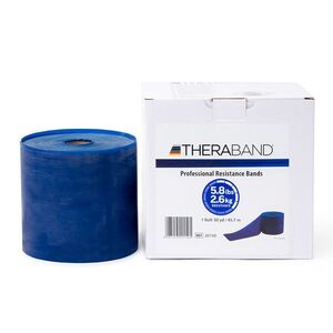 Thera-Band Posilovací guma 45, 5 m, modrá, extra silná obraz