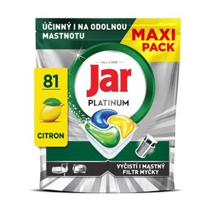 Jar Platinum Lemon kapsle do myčky 81 ks obraz