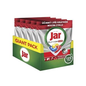 Jar Platinum Plus Lemon kapsle do myčky 125 ks obraz