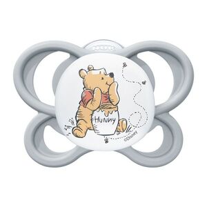 NUK Perfect Match Air Dudlík Disney Medvídek Pú 0–6m box 1 ks grey obraz