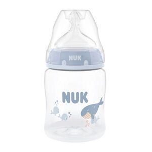 NUK First Choice Láhev 0m+ 150 ml 1 ks whale obraz